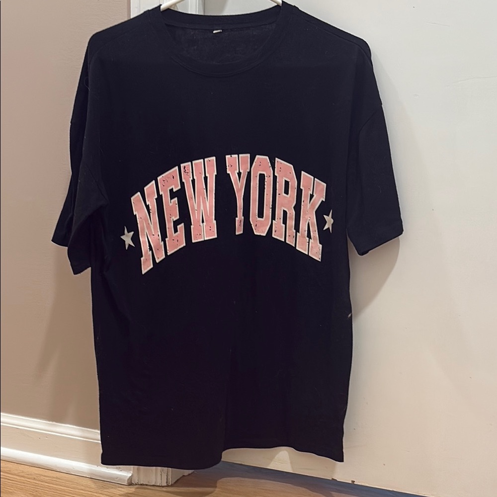 Black New York Graphic T-Shirt
